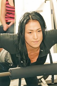 Sexy Kazakh damsels in the GYM